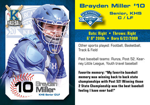 10 Brayden Miller